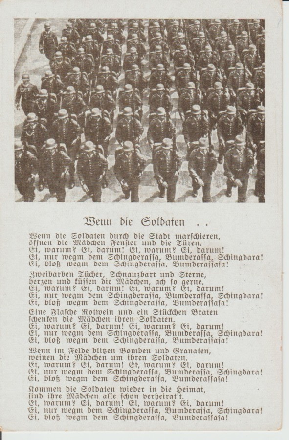 SAKSA REICH MARSSILAULU KUVALLA KORTTI