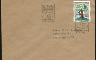 Erikoisleima Helsinki (1977) Osuuspankki 75 v