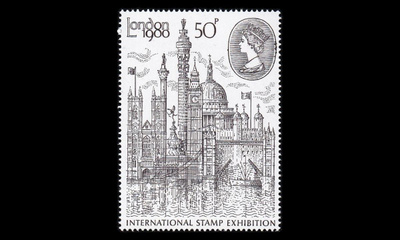 Iso-Britannia 835 ** Postimerkkinäyttely (1980)