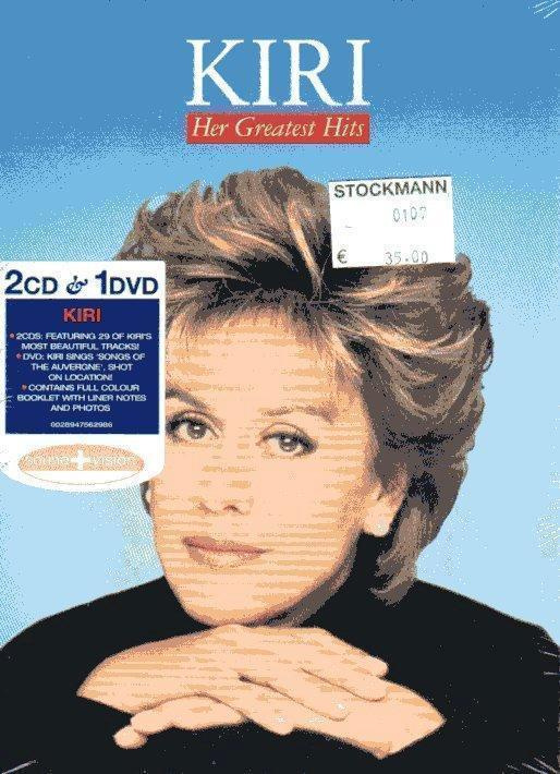 KIRI - Her Greatest Hits - 2CD & 1DVD -paketti vuodelta 2004