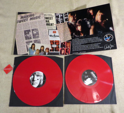 THE SWEET: Platinum Rare1 2LP (Punaiset vinyylit)