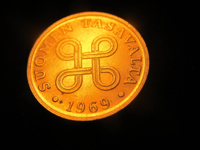 1 penni 1969