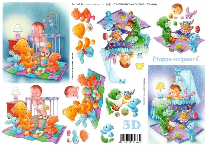3D °°VAUVAT PEHMOLELUINEEN°° /Etappe-knipwerk