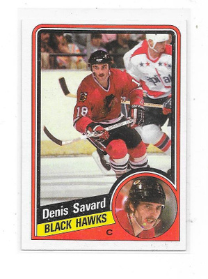 1984-85 Topps #35 Denis Savard , Chicago Blackhawks