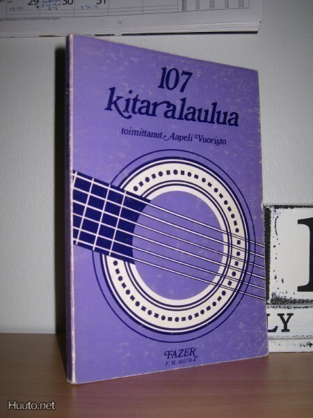 107 kitaralaulua toim. Aapeli Vuoristo FAZER