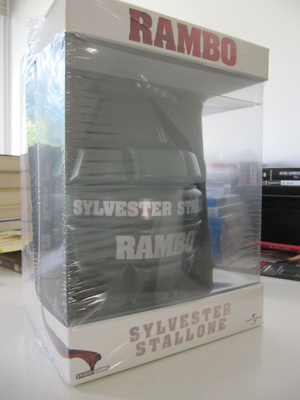 BLU-RAY x 3 Rambo 1-3 käsikranaatti Collector's Edition UUSI