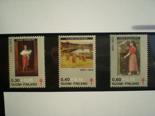 Tuberkuloosi-sarja 1973 - LaPe 729-731 **
