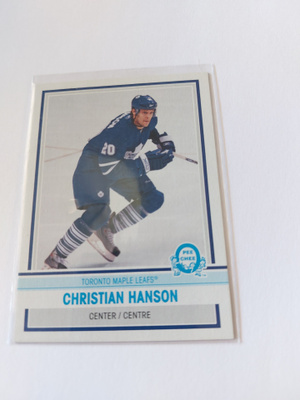 2009-10 O-Pee-Chee Retro Blank Backs #511 Christian Hanson