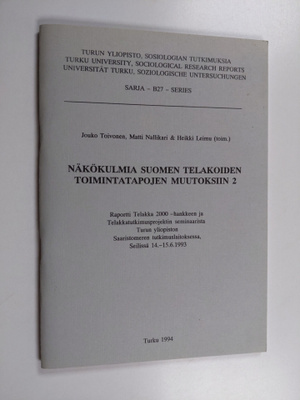 Näkökulmia Suomen telakoiden toimintatapojen muutoksiin :...