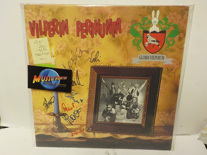 VILPERIN PERIKUNTA- GLORIA.. VG+/EX- LP KOKO BÄNDIN NIMMARIT
