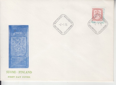 FDC 1976 80p leijona.