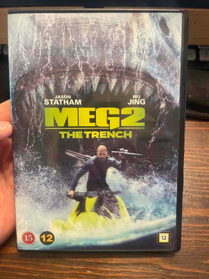 Meg 2 - The Trench (dvd, FIN, Jason Statham, 2023)