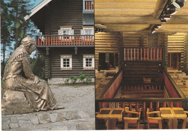 Postikortti, NURMES, BOMBA, Karjalainen Hotelli-Ravintola, E