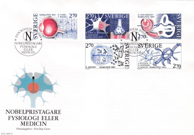 RUOTSI 1984 - Fa 1328/32 FDC KUORI