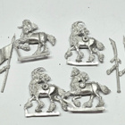 WHFB - 4kpl Chaos Beastmen Centigors [B35] - pikkukuva 2