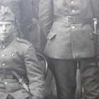 VANHA Valokuva Sotilaat Kiva Puukko Pistin ym 1920-l - pikkukuva 2