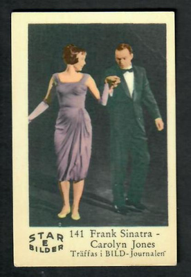 Keräilykuva - Frank Sinatra Carolyn Jones Star E Bilder 141