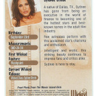 2004 Wicked Series 1 #6 Sydnee Steele Up Close & Personal - pikkukuva 3