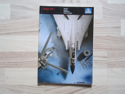 Italeri -koottavien pienoismallien kuvasto vuodelta 1996