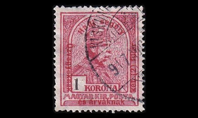 Unkari 176 o Sota-apu 1 Kr + 2 f (1915)