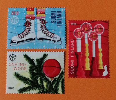 SUOMI 2018 Joulupostimerkit