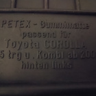 Uusi Toyota Corolla Petex lattiamattosarja - pikkukuva 4