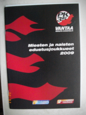 PK-35 Vantaa - Miesten ja naisten edustusjoukkueet 2009