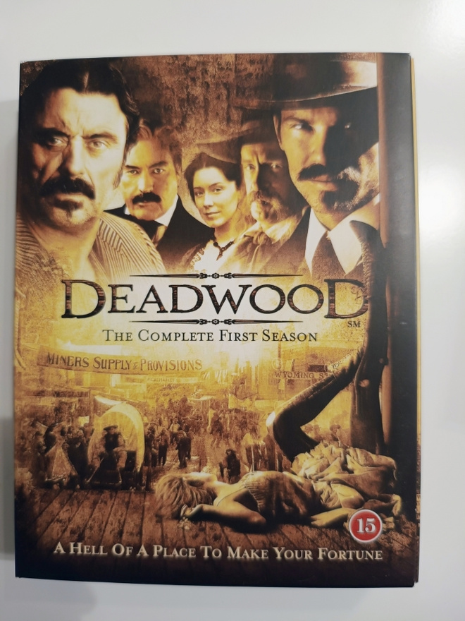 Deadwood, 1.Tuotantokausi, 4-Levyn BOXI - DVD