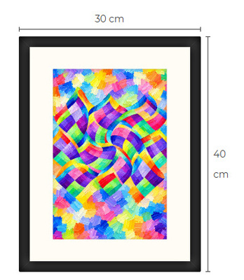 Uusi Abstrakti art print Limited Edition