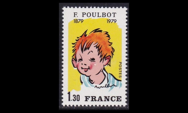 Ranska 2144 ** Francisque Poulbot (1979)