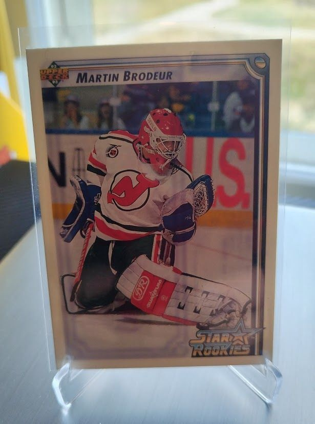 1992-93 Upper Deck Martin Brodeur Star Rookies #408 RC