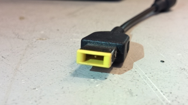 Lenovo Slim-Tip adapteri vanhemman malliseen laturiin