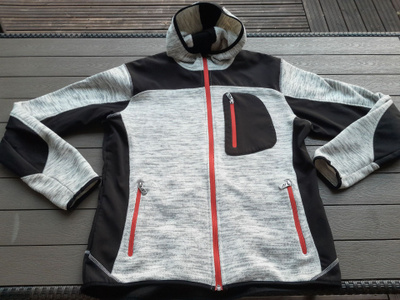 Blåkläder Workwear XL Huppari Vetoketjulla Harmaa