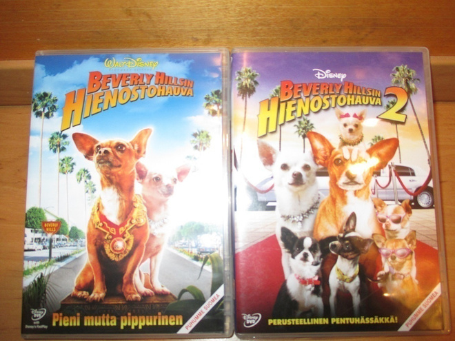 BEVERLY HILLSIN HIENOSTOHAUVA 1 JA 2  DVD:T