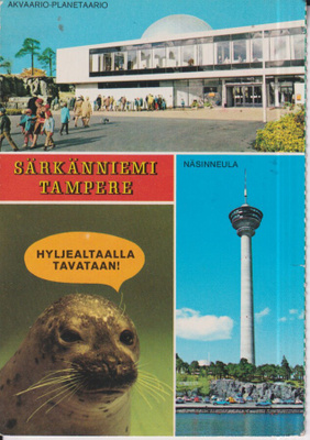 Tampere. Särkänniemi, sommitelmakortti e49