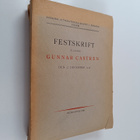 Festskrift tillägnad Gunnar Castren den 27 december 1938 - pikkukuva 1