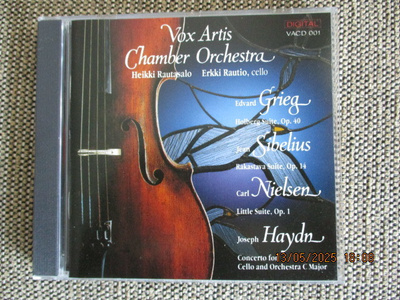 VOX ARTIS CHAMBER ORCHESTRA (CD) GRIEG, SIBELIUS, NIELSEN, H