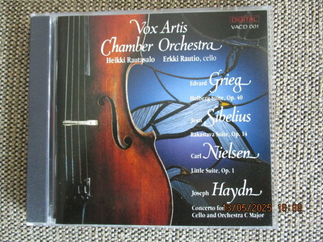 VOX ARTIS CHAMBER ORCHESTRA (CD) GRIEG, SIBELIUS, NIELSEN, H