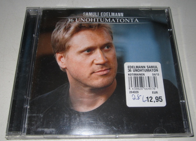 Samuli Edelmann - 36 Unohtumatonta (2 CD)