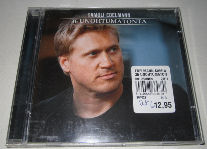 Samuli Edelmann - 36 Unohtumatonta (2 CD)