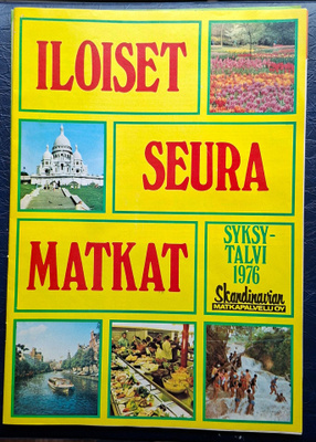 Finnmatkat ja Seuramatka esitteet 1977.