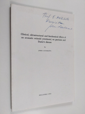 Jorma Lauharanta : Clinical, ultrastructural and biochemi...