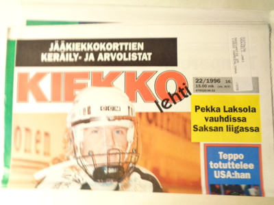 Kiekkolehti Nro 22/1996 (24.12)