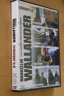 4DVD Wallander elokuvat 5-8 ( 2005 Krister Henriksson )