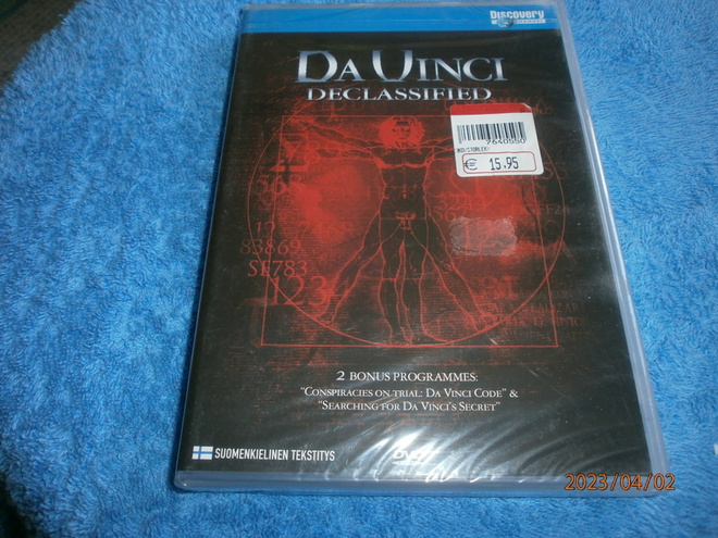 DA VINCI DECLASSIFIED     uusi    DVD