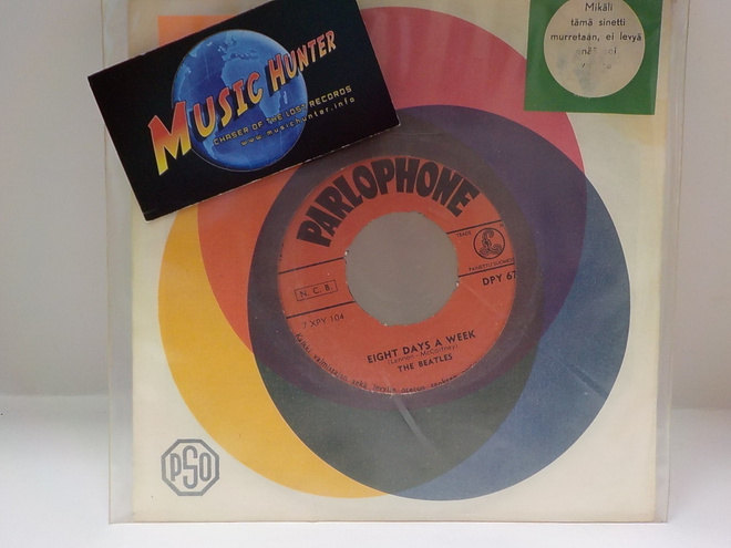 BEATLES - ROCK AND ROLL MUSIC / EIGHT DAYS A WEEK EX- 7" FIN