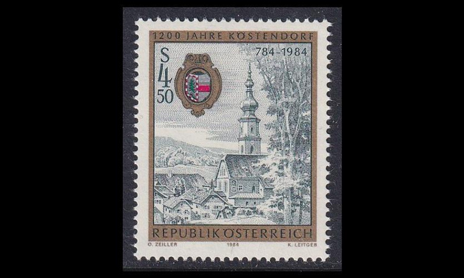 Itävalta 1771 ** Köstendorfin kunta 1200v (1984)