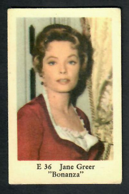 Keräilykuva - Jane Greer "Bonanza" E 36