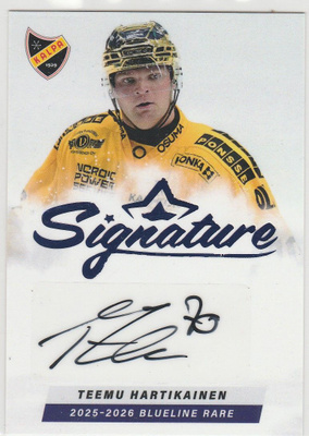 2025/26 Blueline Rare Signature Hartikainen , Kalpa/20