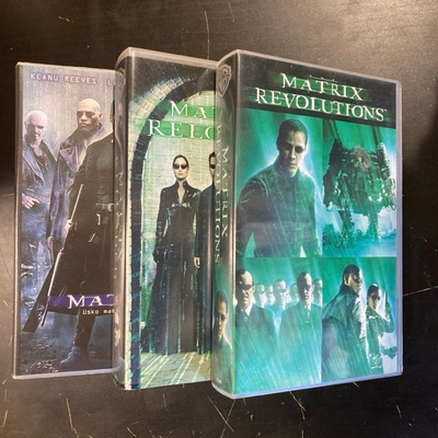 Matrix 1-3 3xVHS